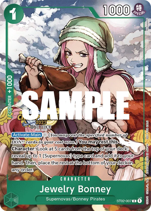 Jewelry Bonney (Championship Stamp)
