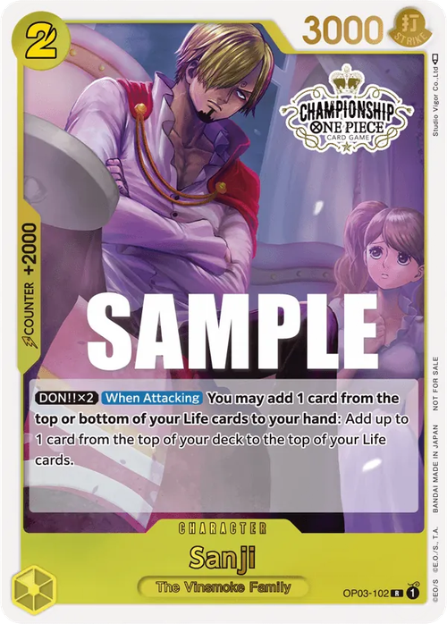 Sanji (Store Championship Stamp)