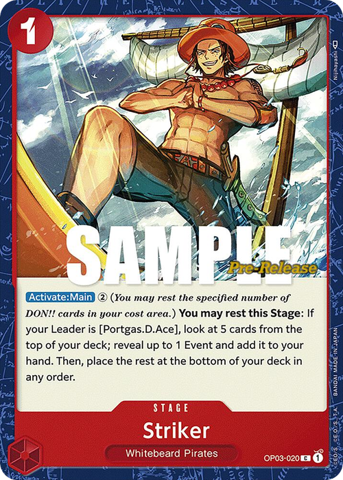 Striker (Pre-Release Stamp)