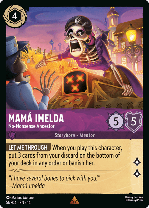 Mamá Imelda - No-Nonsense Ancestor