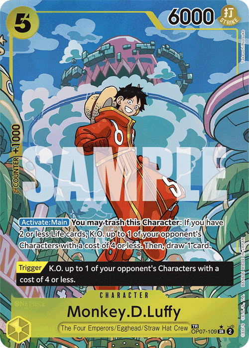 Monkey.D.Luffy (Treasure Rare)