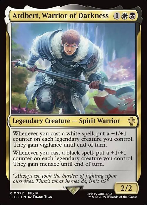 Ardbert, Warrior of Darkness