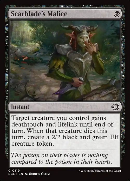 Scarblade's Malice
