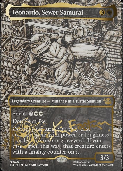 Leonardo, Sewer Samurai