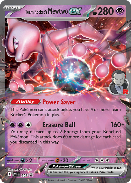 Team Rocket's Mewtwo ex