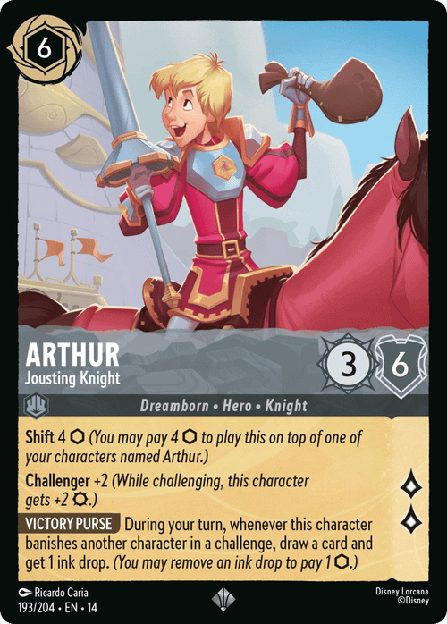 Arthur - Jousting Knight