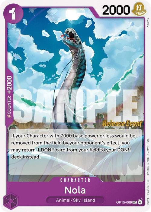 Nola (Release Event Stamp)