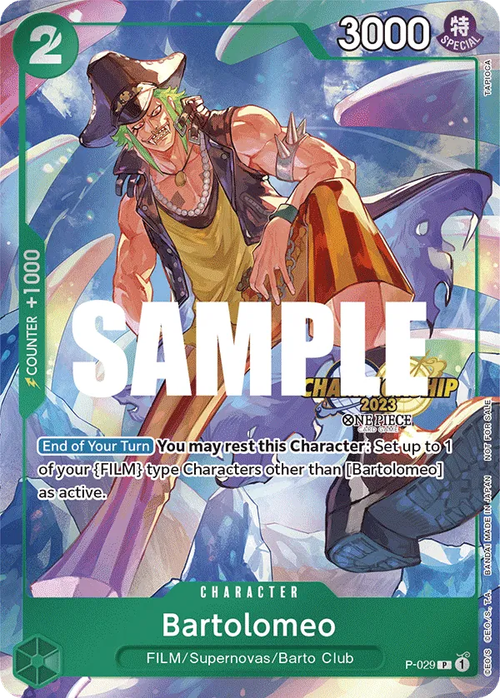 Bartolomeo (Championship Stamp)