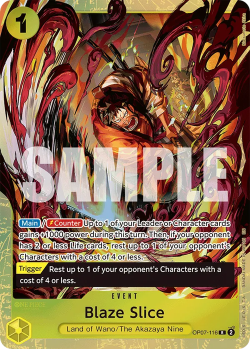 Blaze Slice (Best Selection Vol. 5 Alternate Art)