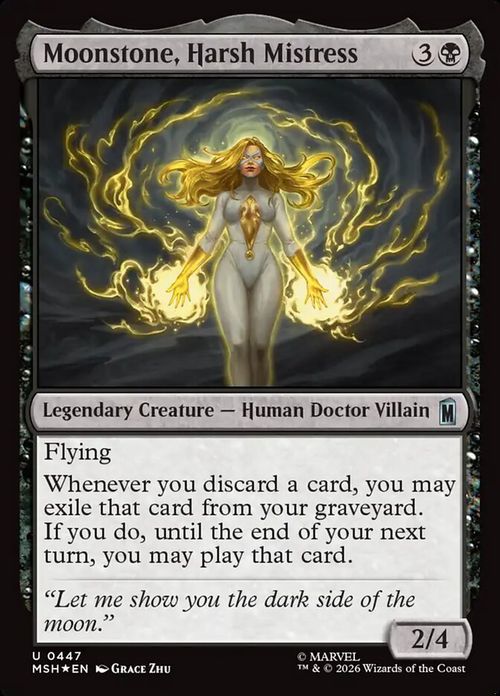 Moonstone, Harsh Mistress