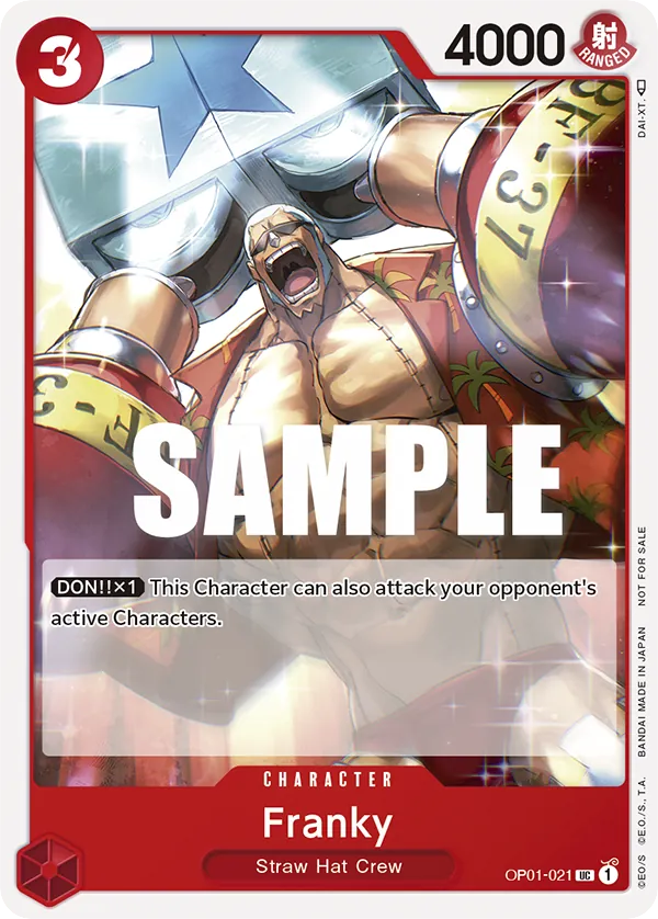 Franky (Tournament Pack Vol. 2 Alternate Art)