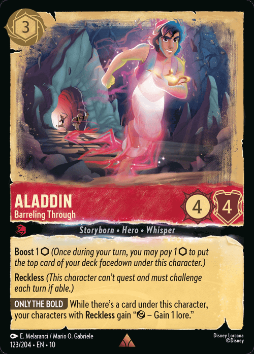 Aladdin - Barreling Through