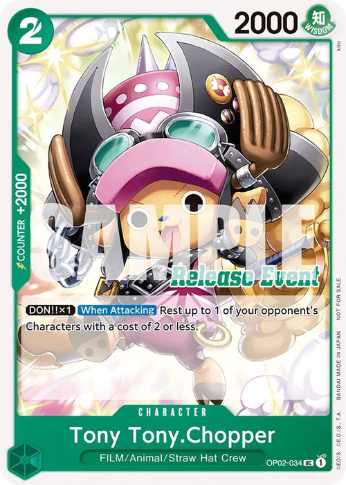 Tony Tony.Chopper (Release Event Stamp)