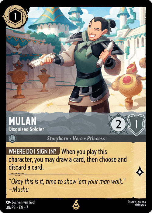 Mulan - Disguised Soldier