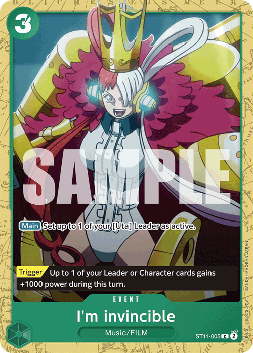 I'm invincible (Green Uta Alternate Art)