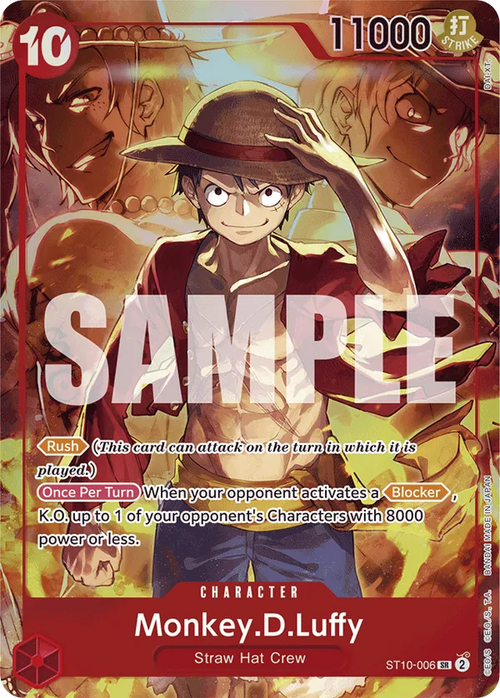 Monkey.D.Luffy (Treasure Booster Alternate Art)