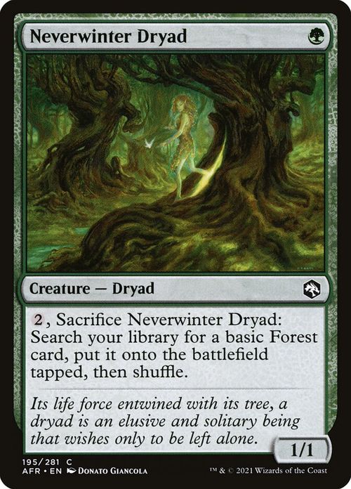 Neverwinter Dryad