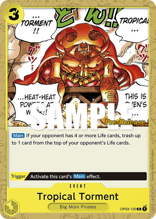 Tropical Torment (Pre-Release Stamp)