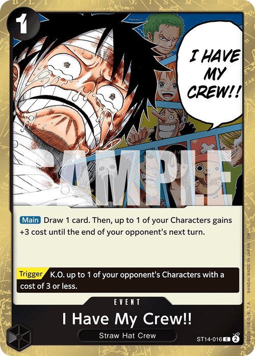 I Have My Crew!! (Jolly Roger Foil)