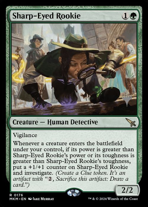 Sharp-Eyed Rookie