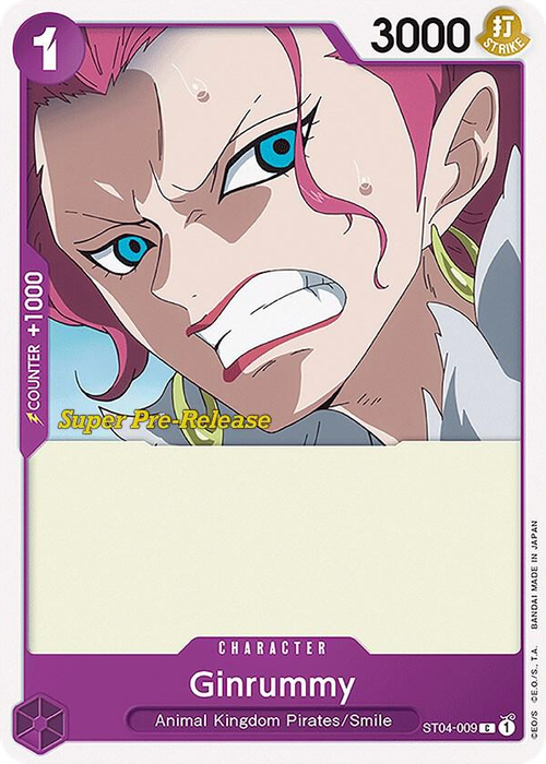 Ginrummy (Super Pre-Release Stamp)