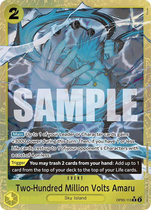 Two-Hundred Million Volts Amaru (Premium Alternate Art)
