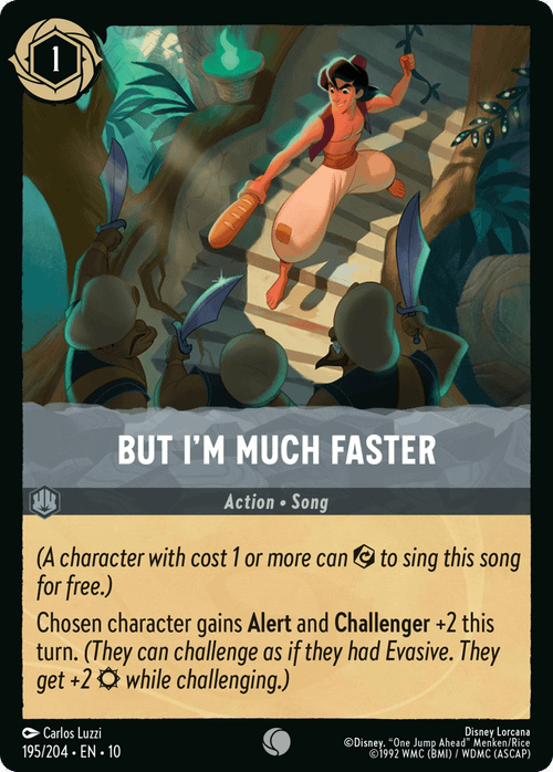 But I'm Much Faster