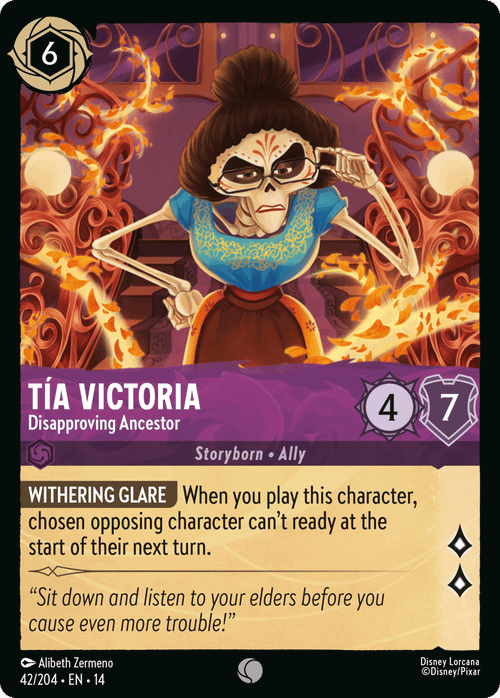Tía Victoria - Disapproving Ancestor