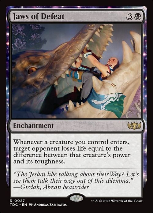 Jaws of Defeat