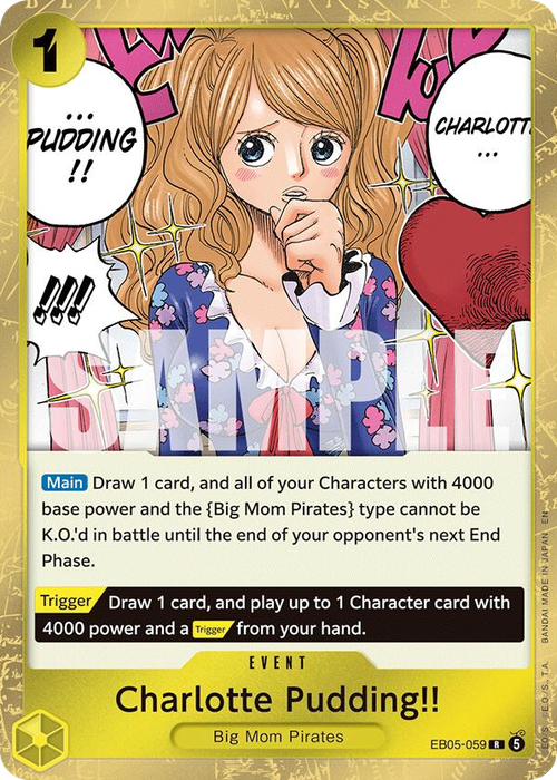Charlotte Pudding!!