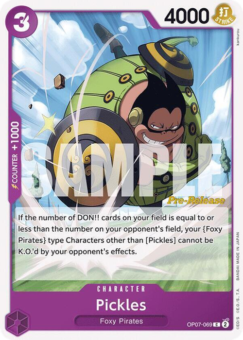 Pickles (Pre-Release Stamp)