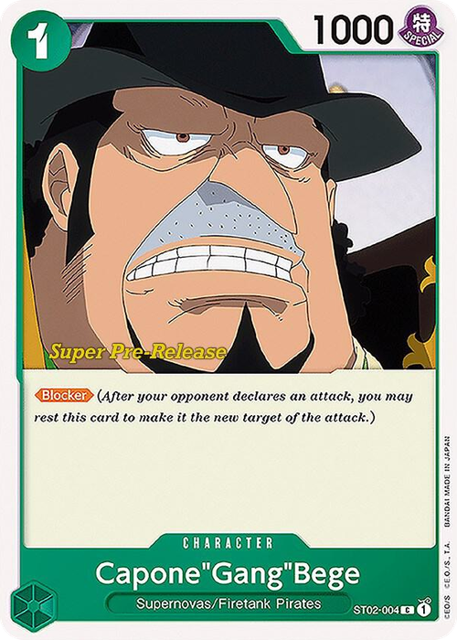 Capone"Gang"Bege (Super Pre-Release Stamp)