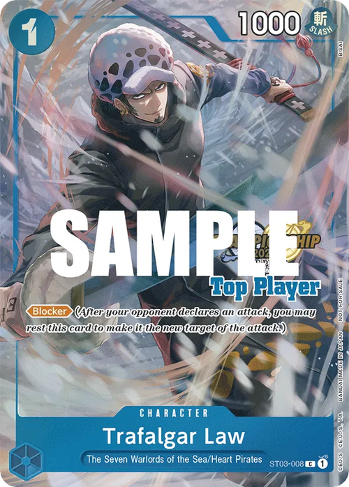 Trafalgar Law (Top Player Stamp)