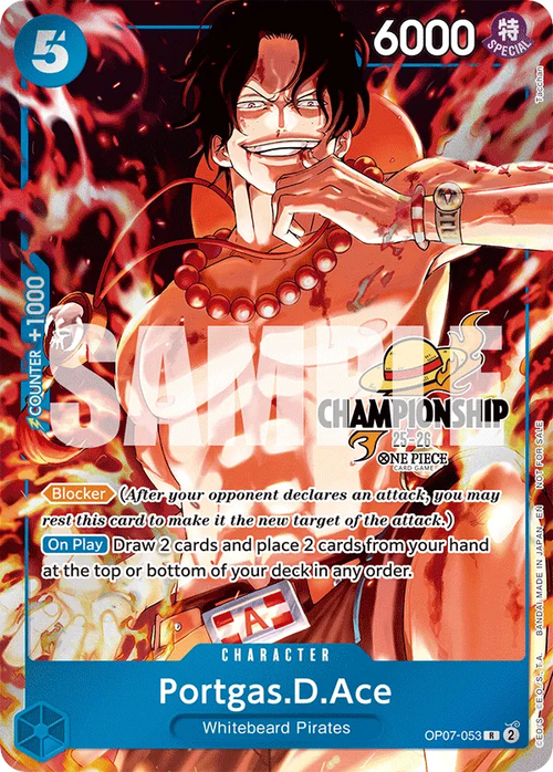 Portgas.D.Ace (Championship Stamp)