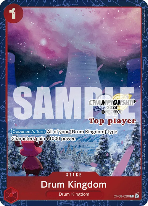 Drum Kingdom (Top Player Stamp)