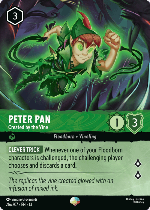 Peter Pan - Created by the Vine