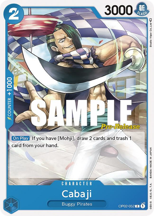 Cabaji (Pre-Release Stamp)