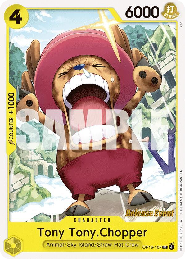 Tony Tony.Chopper (Release Event Stamp)