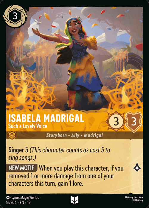 Isabela Madrigal - Such a Lovely Voice