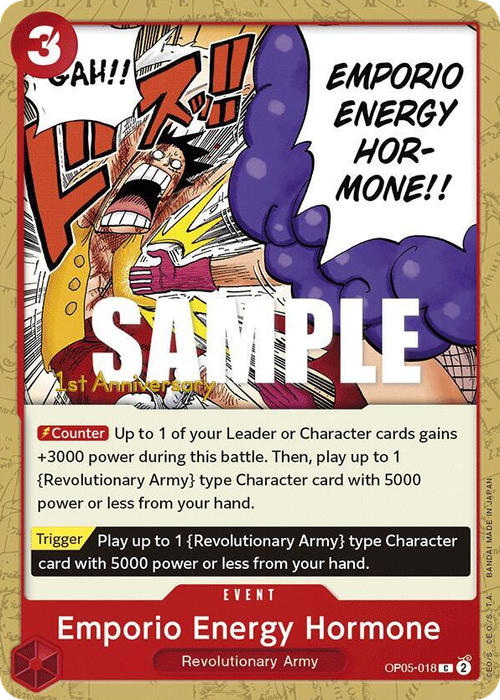 Emporio Energy Hormone (1st Anniversary Stamp)