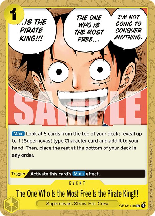 The One Who Is the Most Free Is the Pirate King!!!
