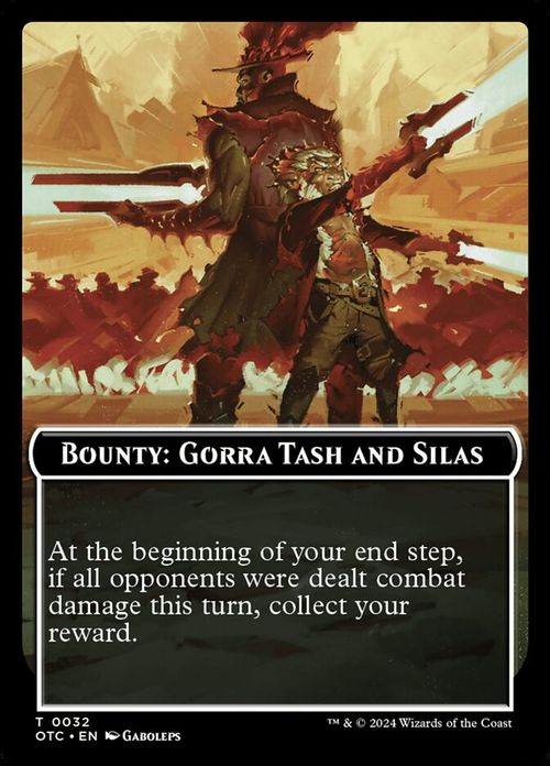 Bounty: Gorra Tash and Silas // Wanted!
