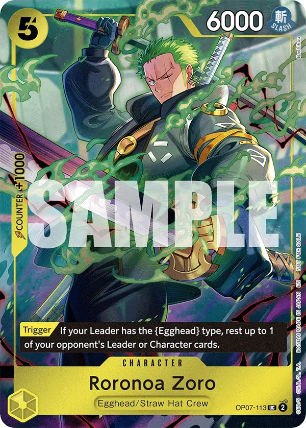 Roronoa Zoro (One Piece Day Alternate Art)