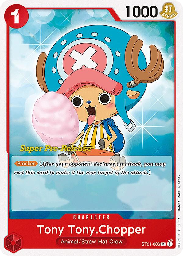 Tony Tony.Chopper (Super Pre-Release Stamp)