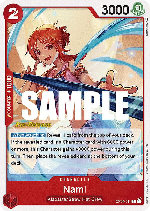 Nami (Pre-Release Stamp)
