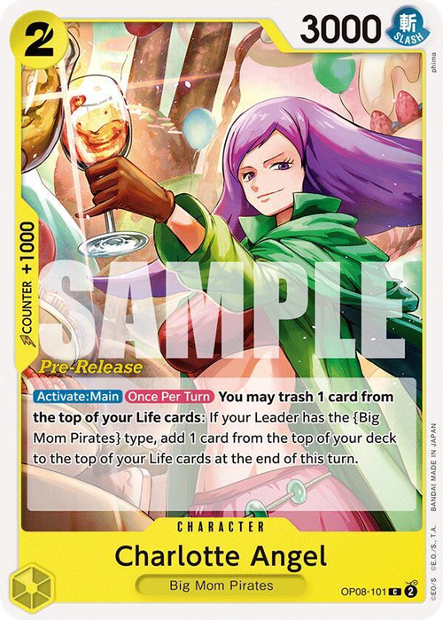 Charlotte Angel (Pre-Release Stamp)