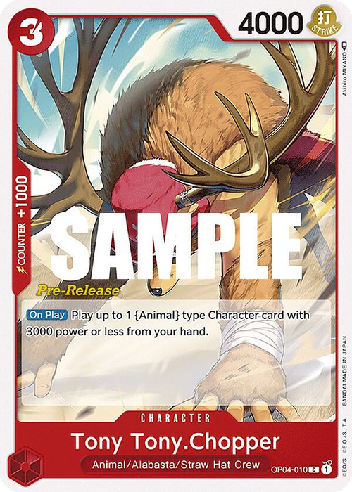Tony Tony.Chopper (Pre-Release Stamp)