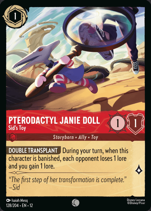 Pterodactyl Janie Doll - Sid's Toy