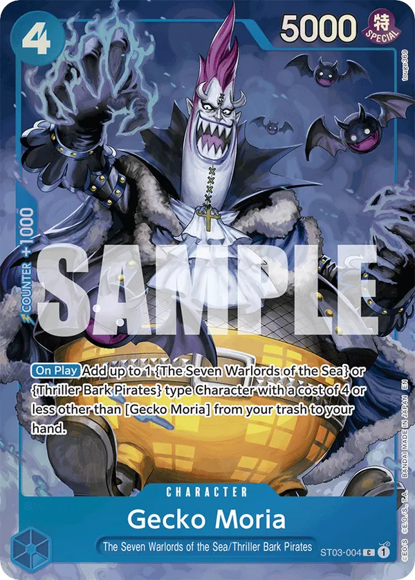 Gecko Moria (Seven Warlords of the Sea)