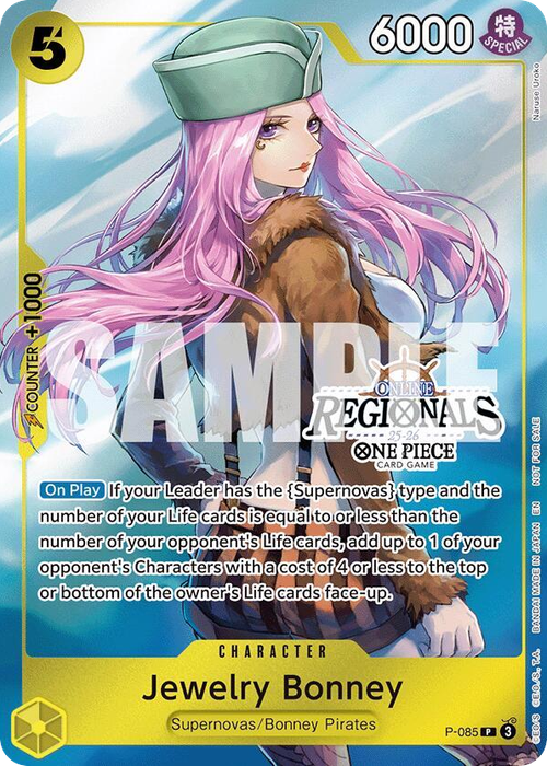 Jewelry Bonney (Online Regional Participant Stamp)